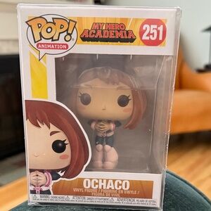 Funko My Hero Academia Ochaco Figure - Brown and Pink
